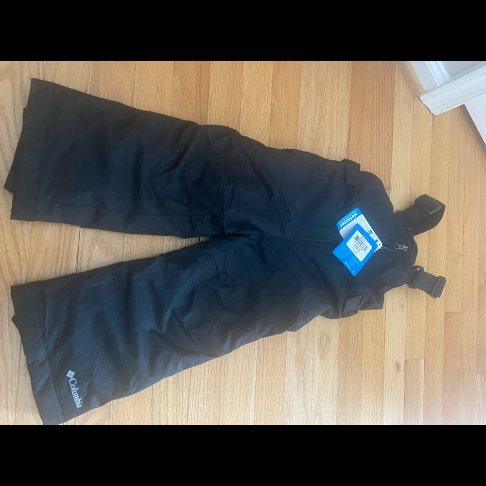 NWT Columbia snow bib
